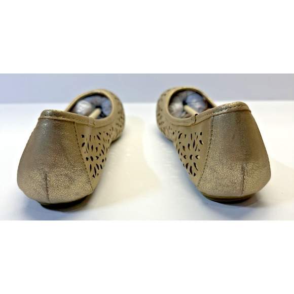 Unionbay Tanya Ballet Flat Women's Size 9 Gold Comfort Slip On Casual New in Box - Picture 5 of 11